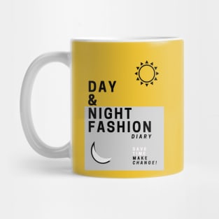 Day and Night Fashion T-SHIRT Men, Women, Kids, Diary, Wall Art Decor, Shopping Mug